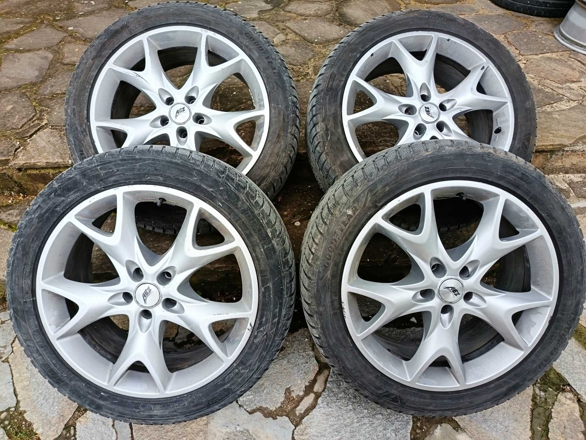 Джанти AEZ 5x112 20" със зимни гуми GoodYear