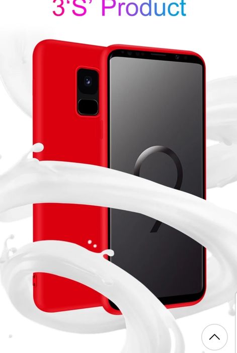 Husa silicon antisoc cu microfibra compatibil Samsung S9 ; S9 Plus