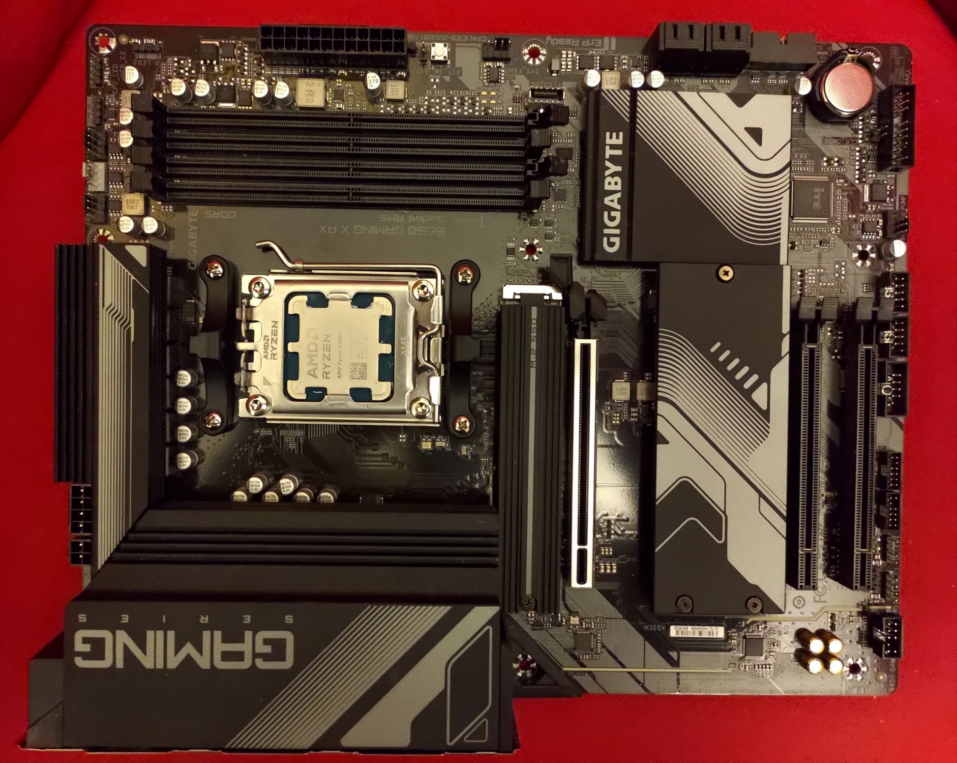 AM5: Ryzen 5 7600X и дънo Gigabyte B650 GAMING WIFI /опц 32GB DDR5 SSD