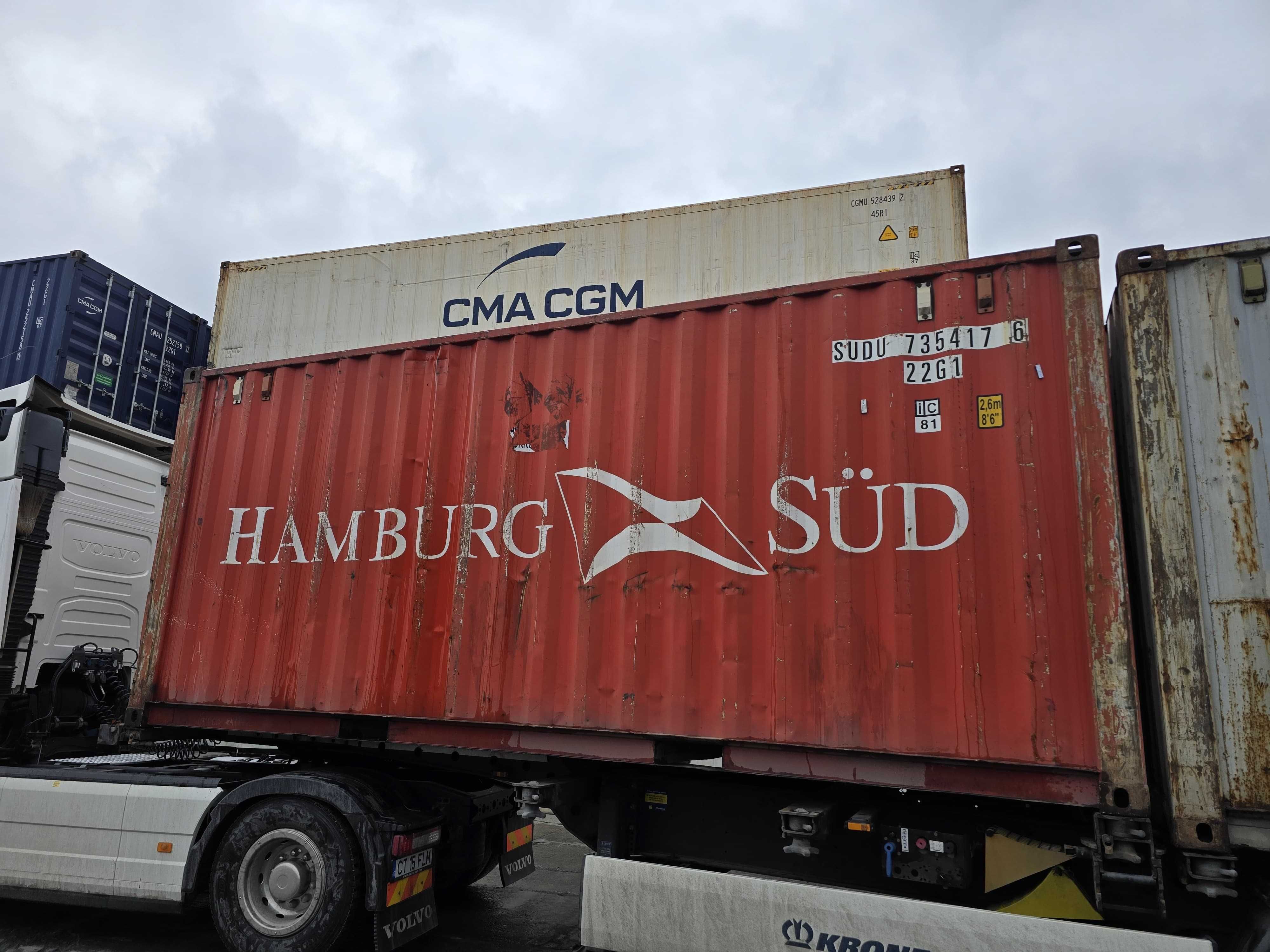 Container Maritim 20 picioare (6m)