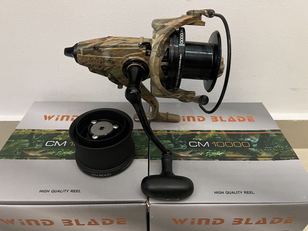 SET 4 Mulinete Wind Blade CM 10000 Camuflaj