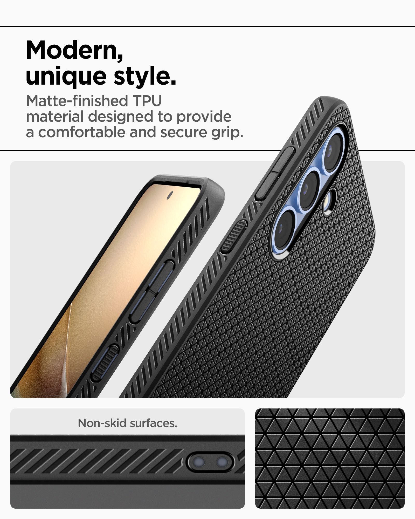 Удароустойчив силиконов кейс за Samsung Galaxy S25 Spigen Liquid Air