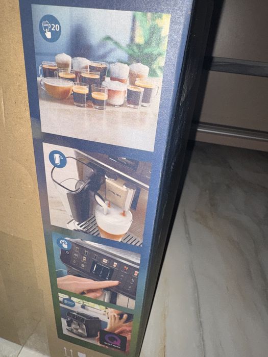 Espressor Philips Seria 5500 Premium Inox / Cadoul Ideal de Craciun