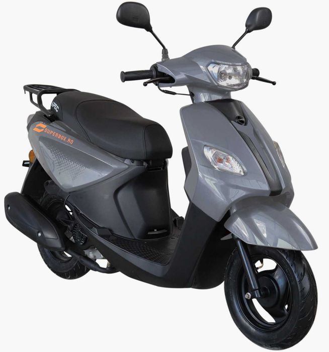 Scuter Benzina Delivery, PS3, AM, A1 sau B, 49 cc, Gri, SuperBox