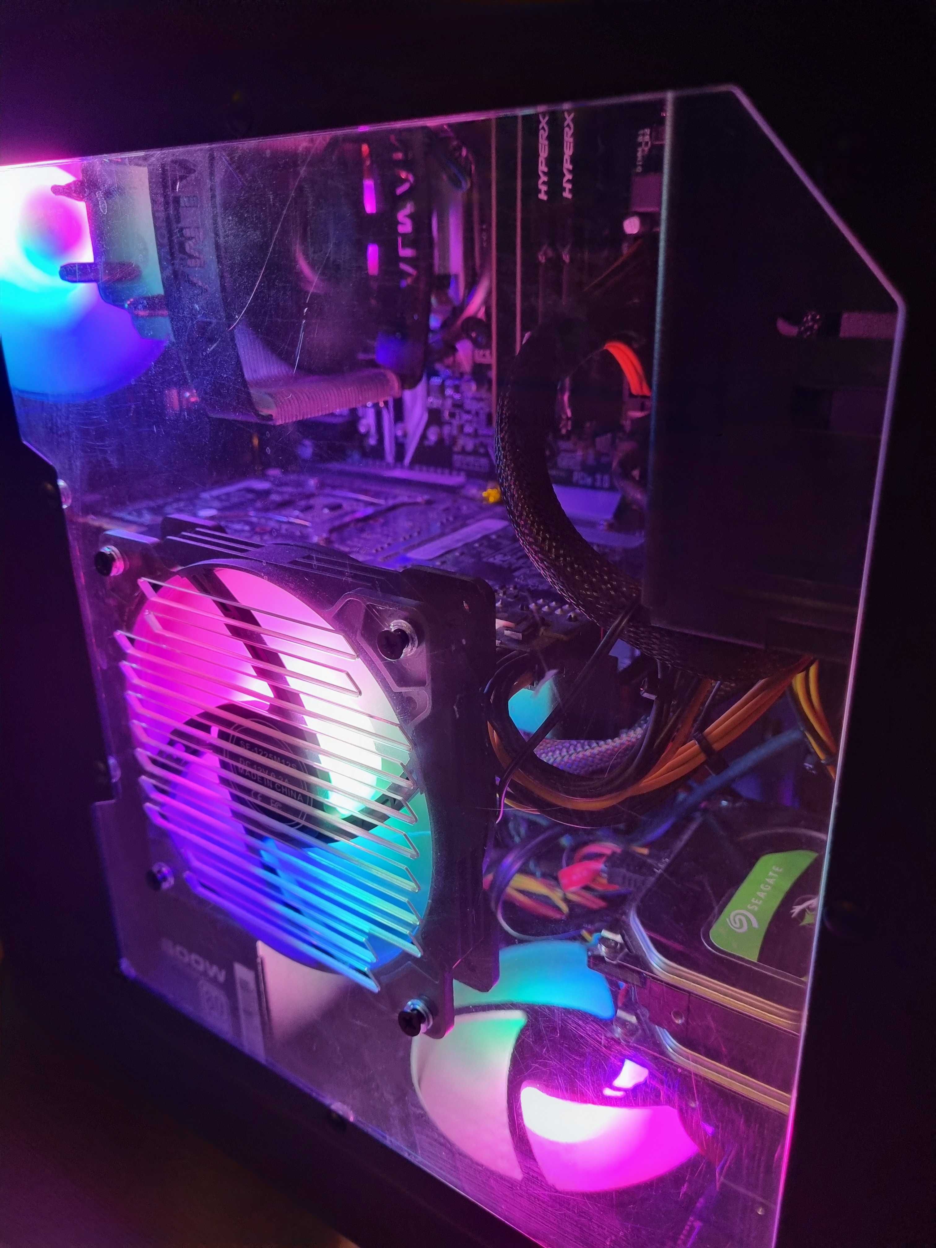 PC Компютър: Intel i5-7600K; NVIDIA GTX 1070; 32GB RAM DDR4; 2TB SSD
