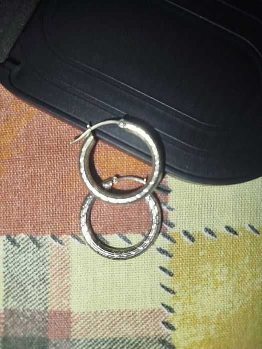 Серьги серебряные