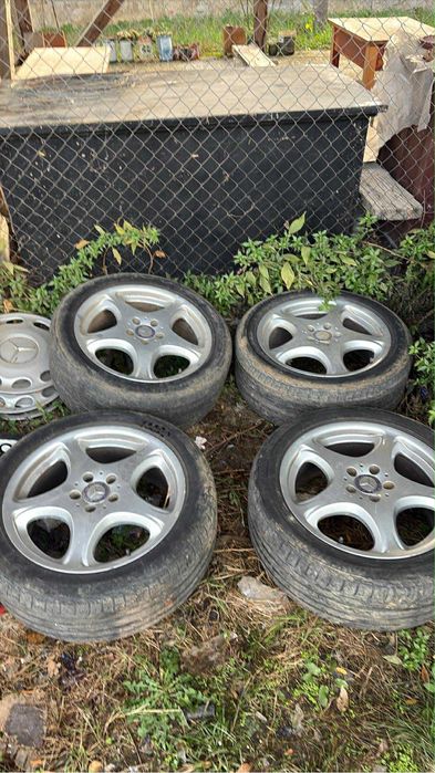 Джанти с гуми 5х112 Мерцедес