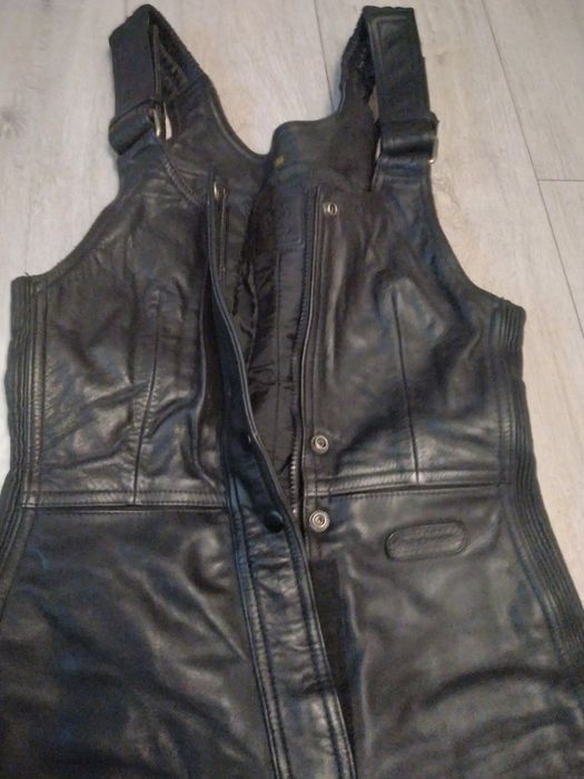 Salopeta / Pantaloni piele naturala motor dama Hein Gericke