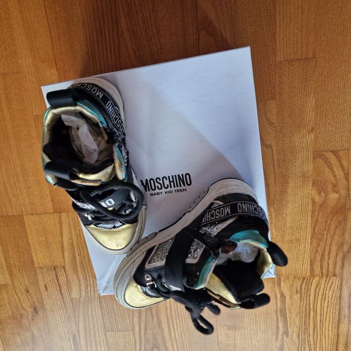 Ghete/Sneakers Junior Originale 100 %  Moschino Unisex