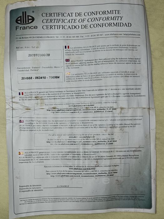 Продавам професионален захаромер.