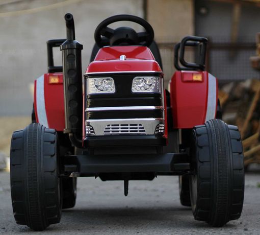 Tractoras electric pentru copii Kinderauto BJ2788 2x45W 12V #RED