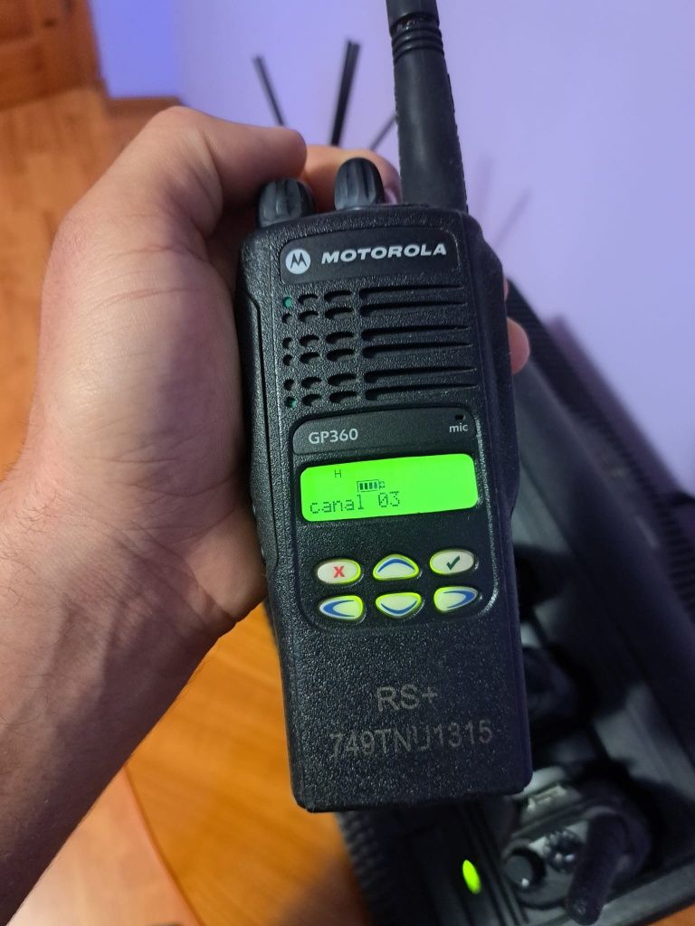 Statie emisie recepție Motorola GP 360