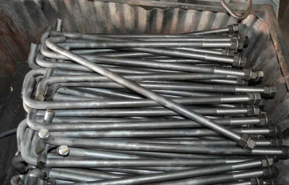 Фундаментные болты Тип 1.1, 1.2, 1.3, 2.1, 3.1 3.2, 4.1, 4.2, 4.3, 5