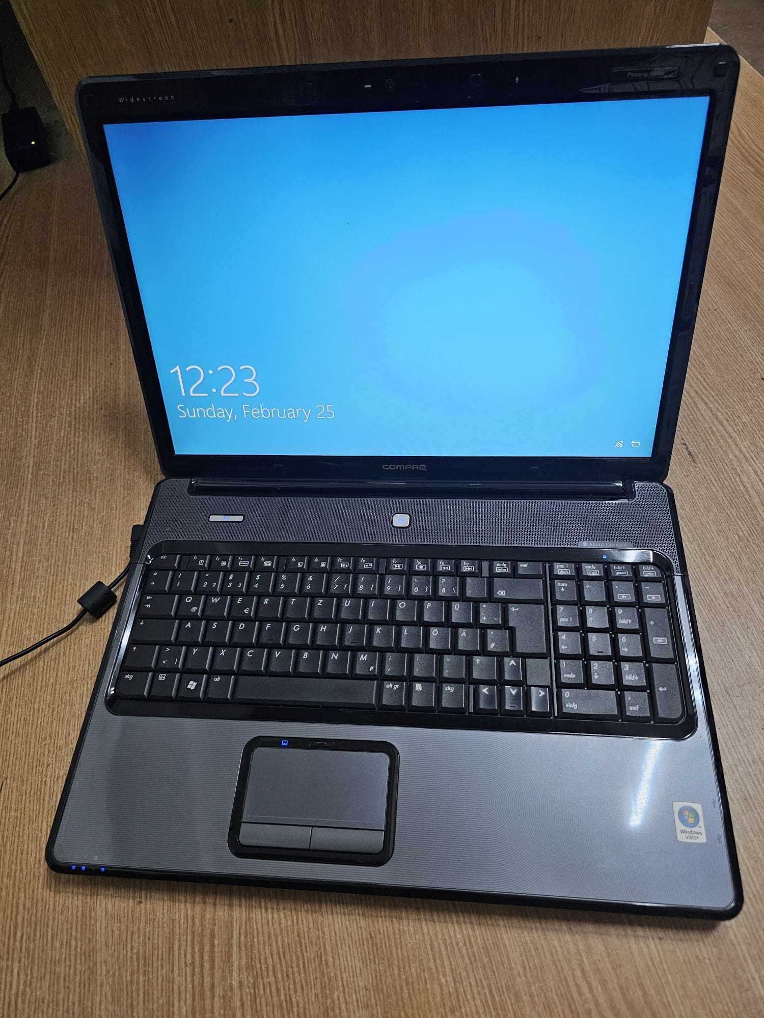 Laprop Compaq, 160 HDD, 2 GB RAM, 17" WIN10