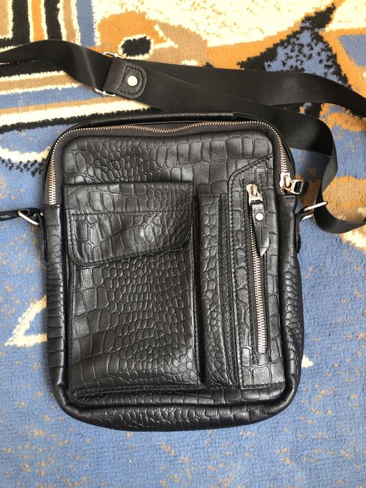 Барсетка из натур кожи