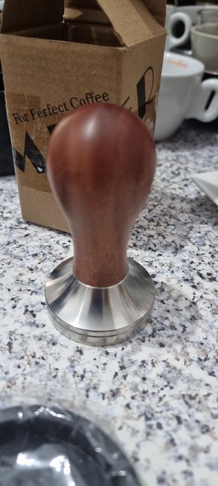 Tamper 51mm + suport cauciuc compatibil Delonghi