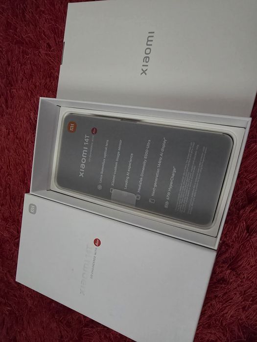 -Xiaomi 14T, Nou, Nefolosit, 256Gb, 12Ram, 0 cicluri incarcare, Sigila