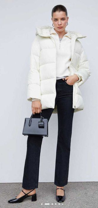 Пуховик женский MANGO