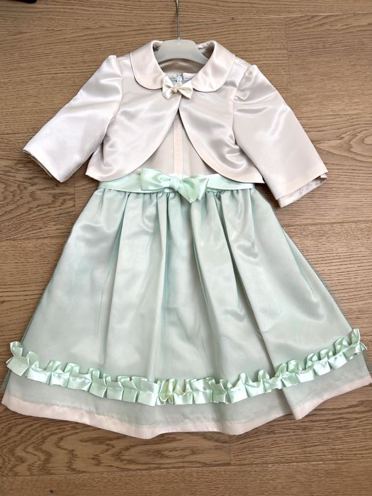 Rochie elegantă si bolero pentru copii 3-4 ani, făcute la comandă