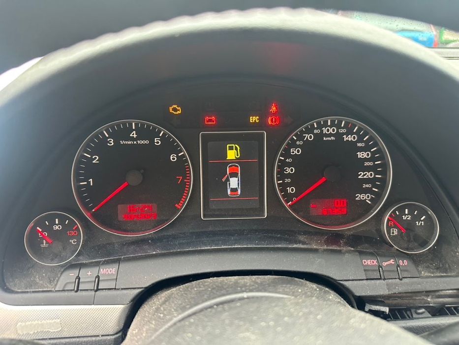 Ceasuri kilometraj color AUDI A4 B7 benzina cu 67.000 km an 2004-2007 cod 8E0920931M