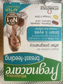 Витамини Pregnacare breast-feeding, Wellkid и Sambuctol