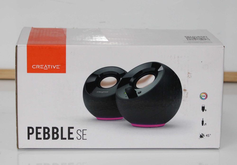 Озвучителна система Creative Pebble SE,RGB, USB-C