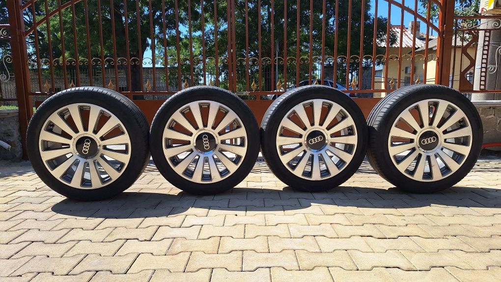 Джанти 18" за Ауди с летни гуми Nexen 235/45/18