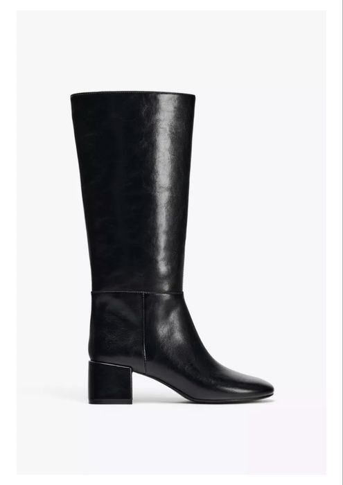 Черни ботуши ZARA