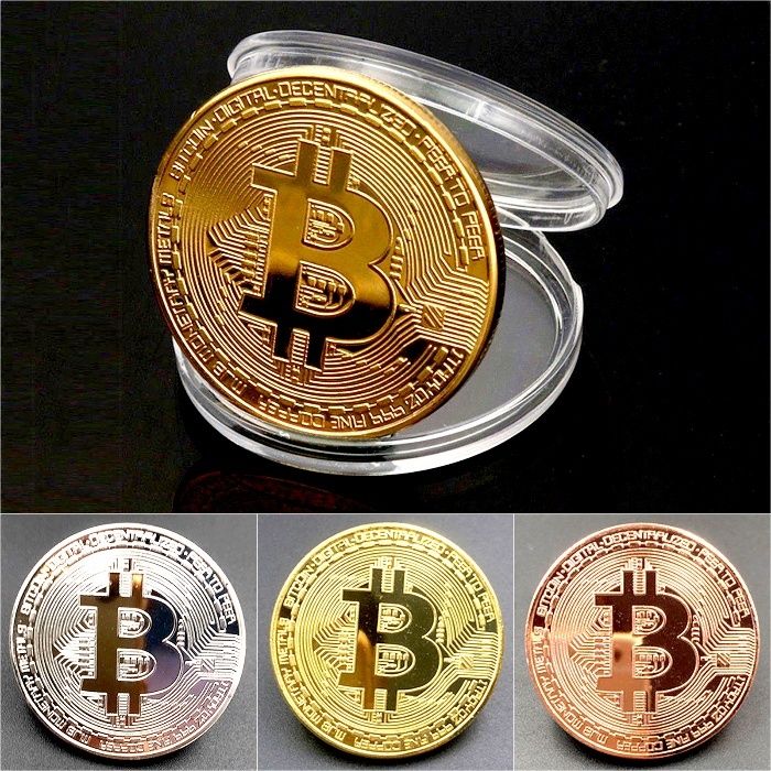 Висок клас BITCOIN Биткойн Litecoin Dash монета монети