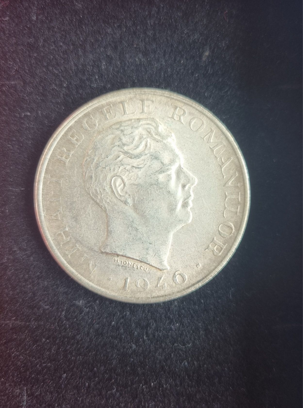 moneda cu regele Mihai de 100,000 lei din anul 1946.