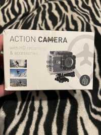 Action Camera Екшън Камера с поставки и адаптери