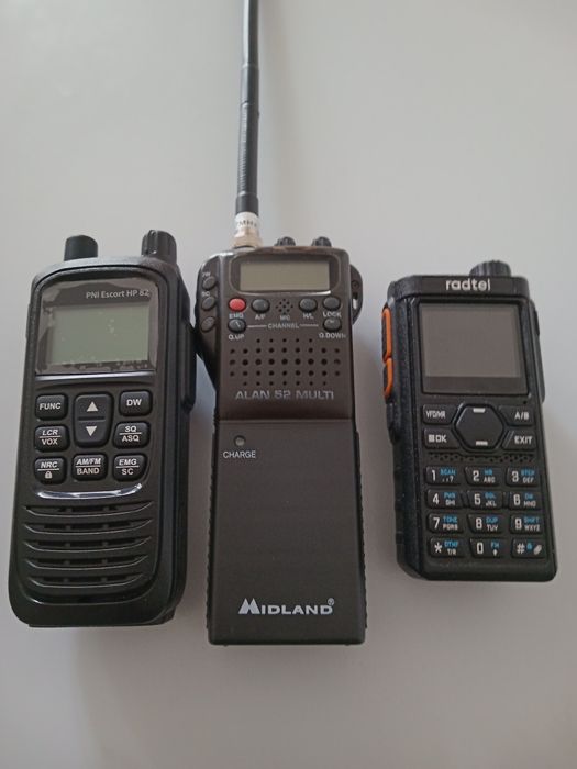 Statie portabila PNI Hp82 și Midland 52...Radtel RT 910...