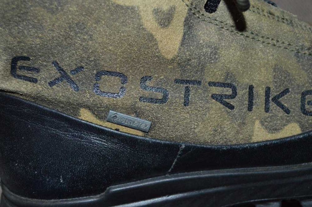 Ghete piele copii ECCO Exostrike 34 Gore-tex imblanite