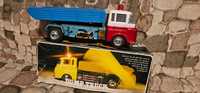 Vintage toy card dump truck batery operated