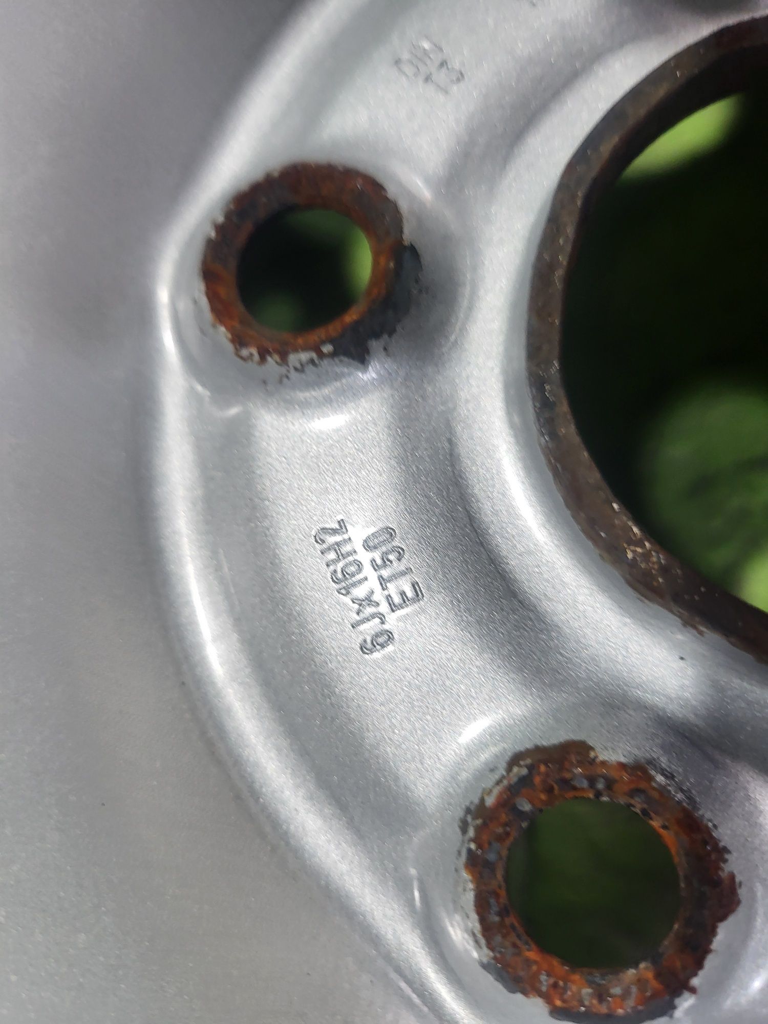 16 5х112 метална джанта Vw Audi Skoda Seat 5х112 джанти резервна гума