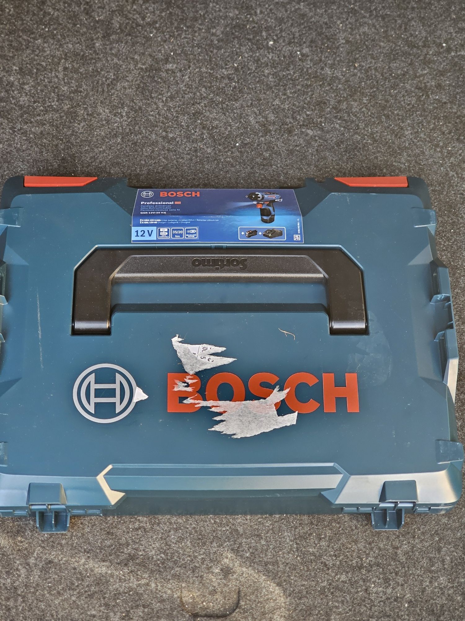 Surubelnita pe acumulator Bosch Professional GSR12V-35HX, 12 V, 20/35