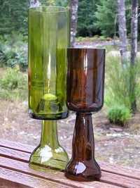 Atelie de tăiat sticle de sticlă rotundă pătrată Vin Bere