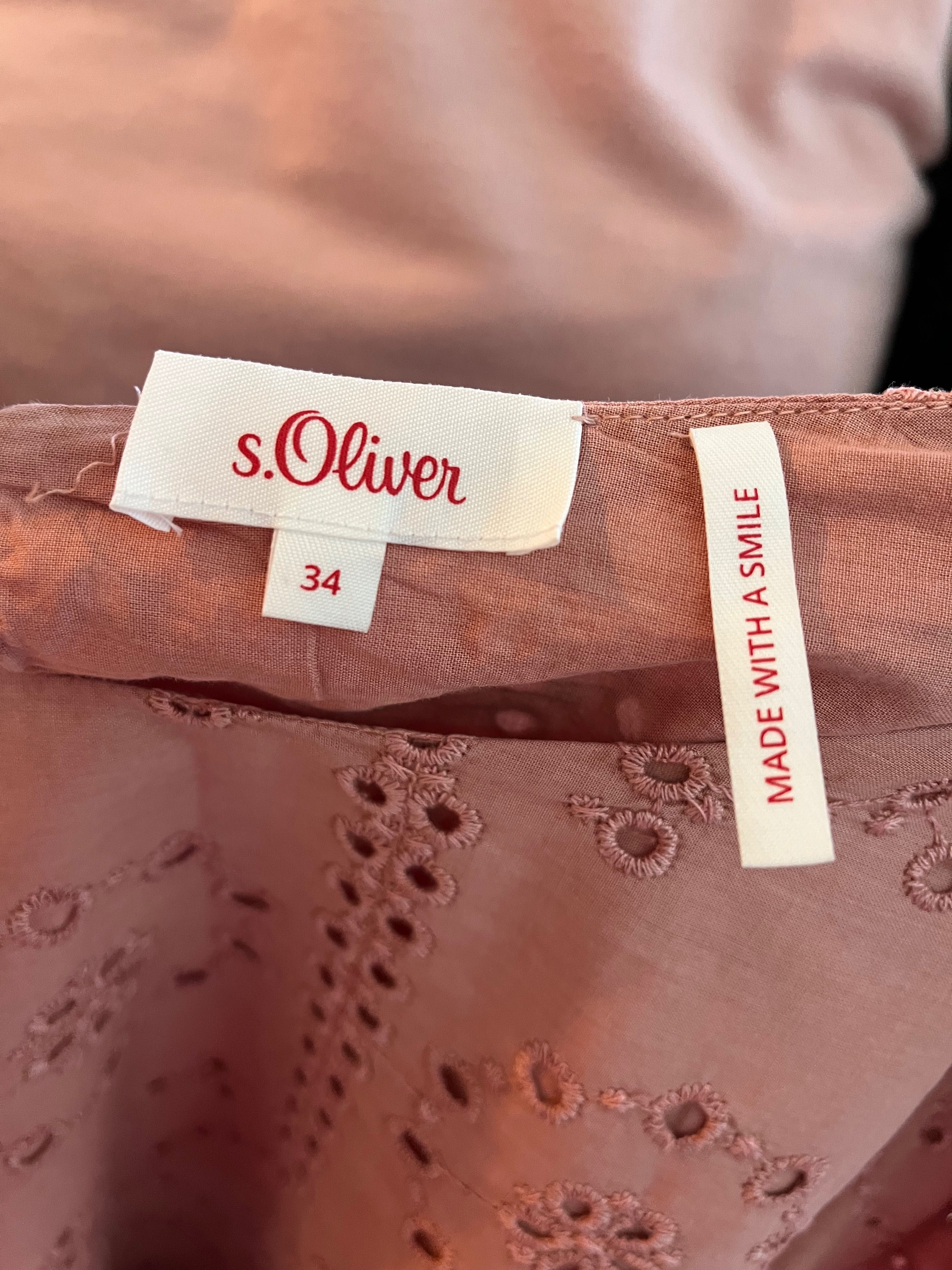 Bluza roz, S Oliver, marimea 34