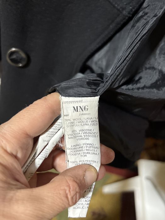 Palton Mango 70%lana si 30% vascoza