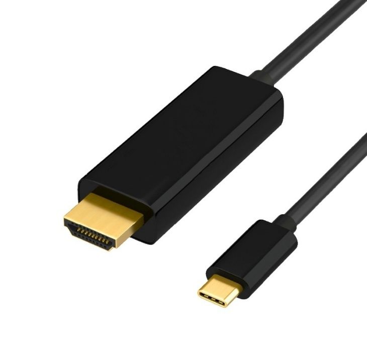 Cablu convertor USB-C Type-C la HDMI, compatibil laptop, telefon, 2M