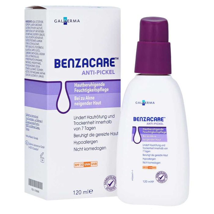 Овлажняващ крем 120мл Benzacare Hautberuhigende Feuchtigkeitspflege