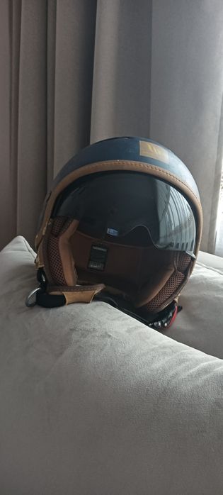 CascaCască moto MT Cosmo SV albastru mat (ochelari soare integrati)