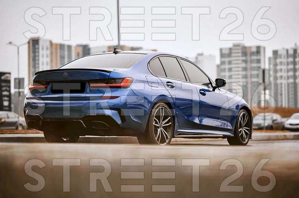 Extensii Praguri BMW Seria 3 G20 G21 Sedan Touring (2018-2022) M Sport