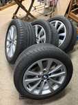 Vand 4 Jante+Cauciucuri vara pt BMW (2x 225/50/R17 si 2x255/45/R17)