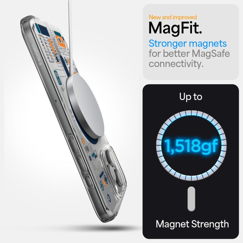 Хибриден калъф Spigen Ultra Hybrid MagSafe analogue-iPhone 16 Pro/Max