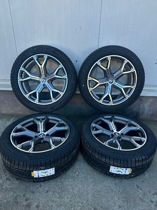 Roti noi iarna BMW X5 g05 X6 g06 R20 intr-o latime, echipare omologata