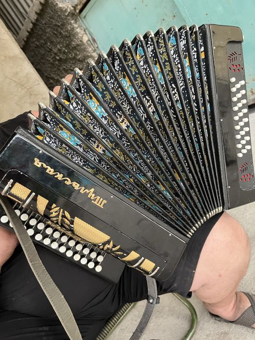 Гармонь в отличном состоянии, чистое звучание.