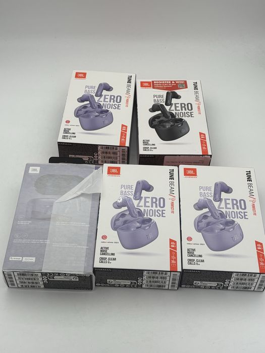 JBL Tune Beam, originale, transport ZERO