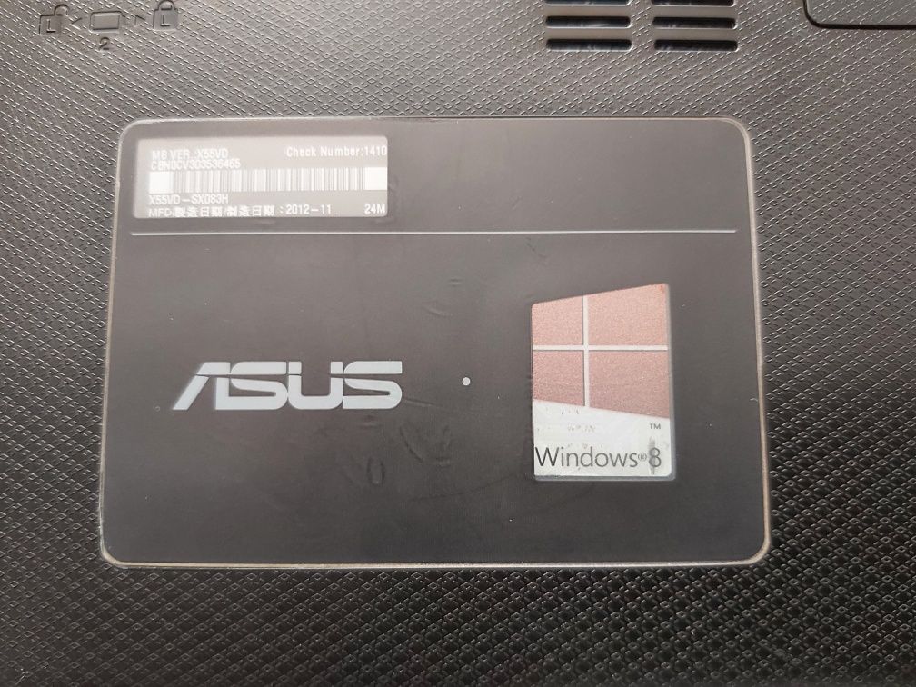 Laptop ASUS X55VD-SX083H