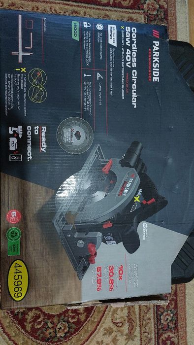 Fierastrau circular Parkside PPHKSA 40-Li A1 pe acumulator